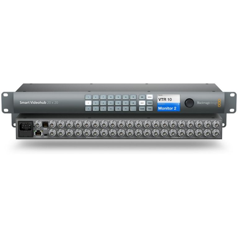 blackmagic smart videohub 20x20